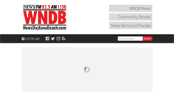 Desktop Screenshot of newsdaytonabeach.com