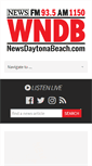 Mobile Screenshot of newsdaytonabeach.com